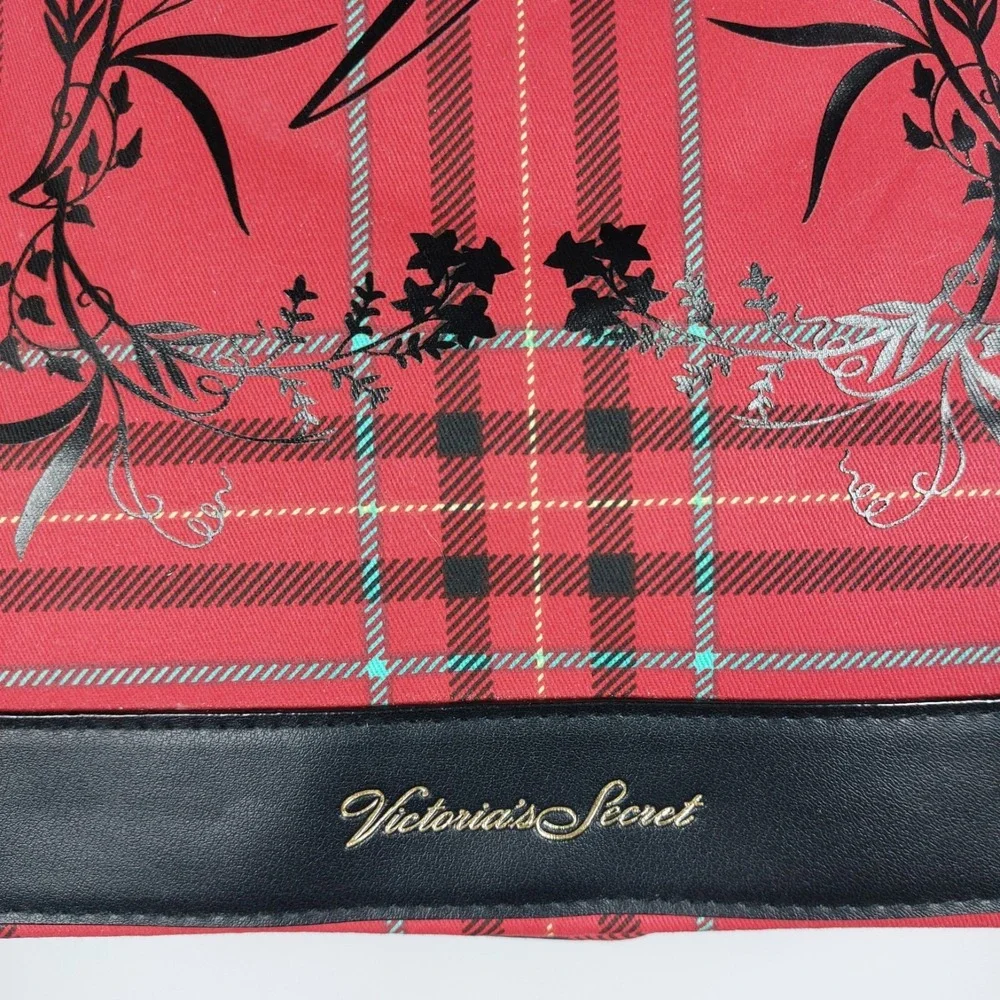 Victoria's Secret Red Plaid Tote 2020 Black Friday Limited Edition Large Bag NEW